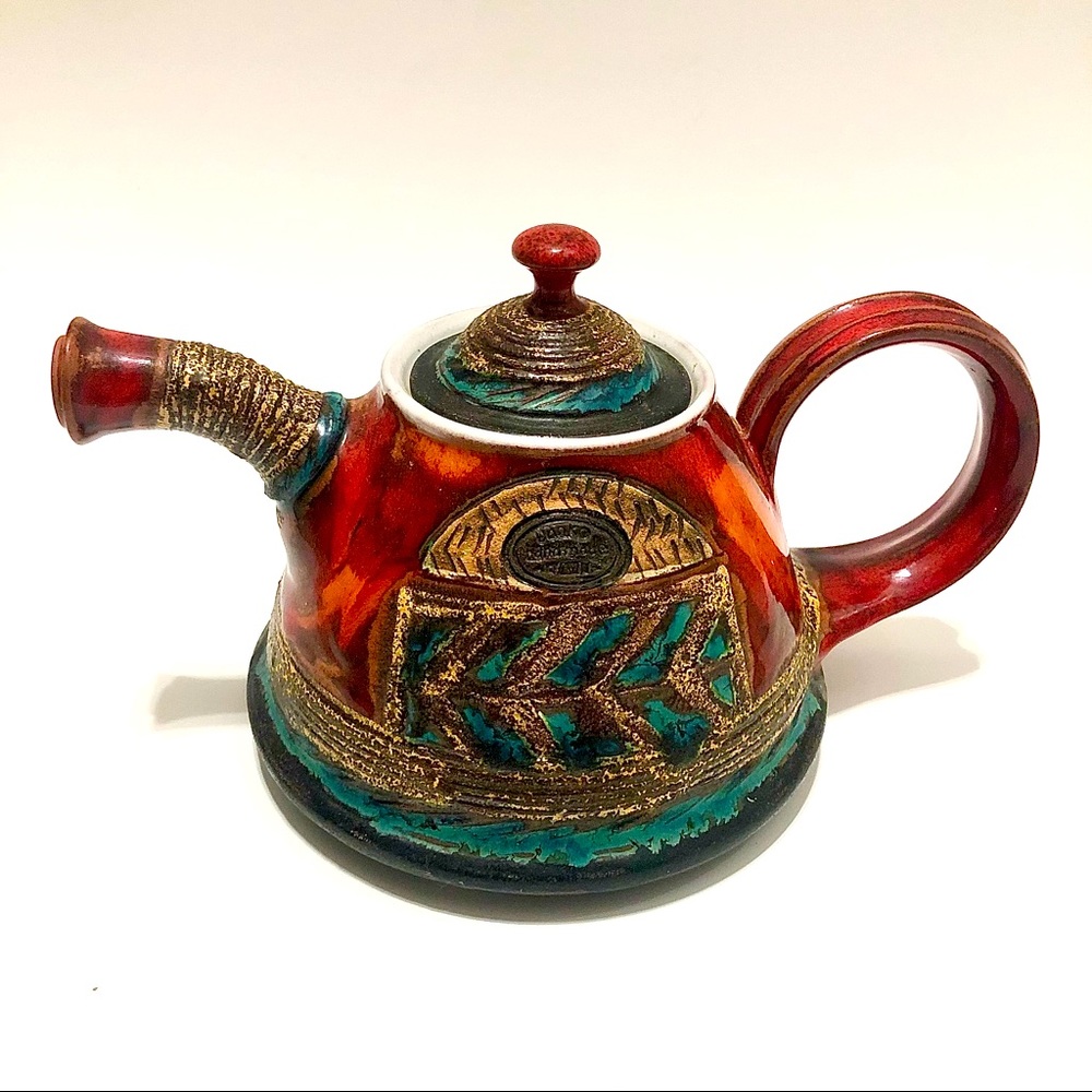 Vintage Handmade Danko Teapot